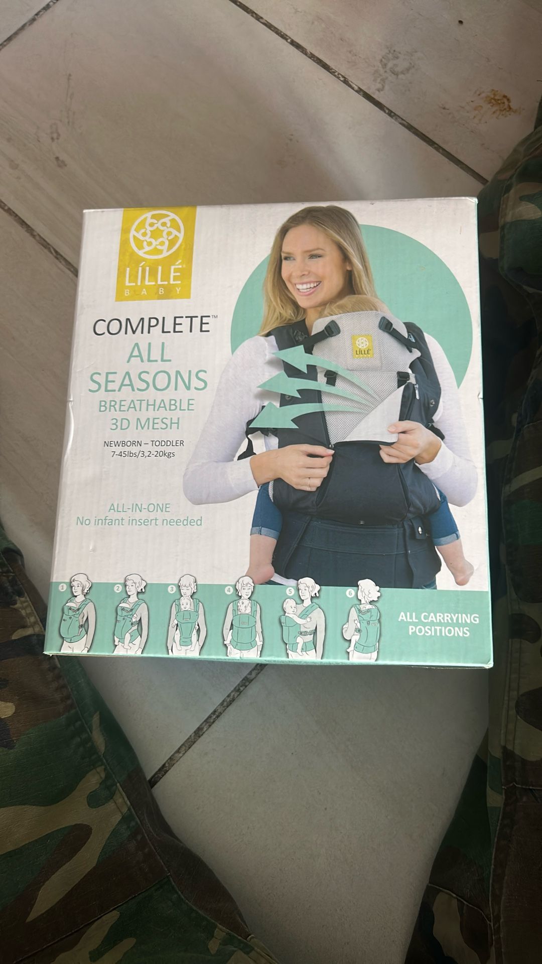 Band New 6 In 1 Baby Carrier