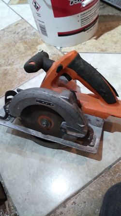 Ridgid 18v saw