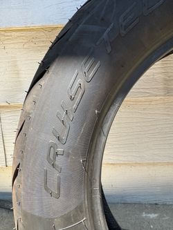 like new motorcycle tire