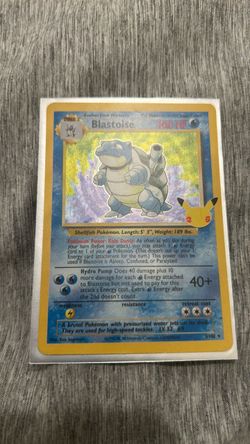 Blastoise 25th Anniversary