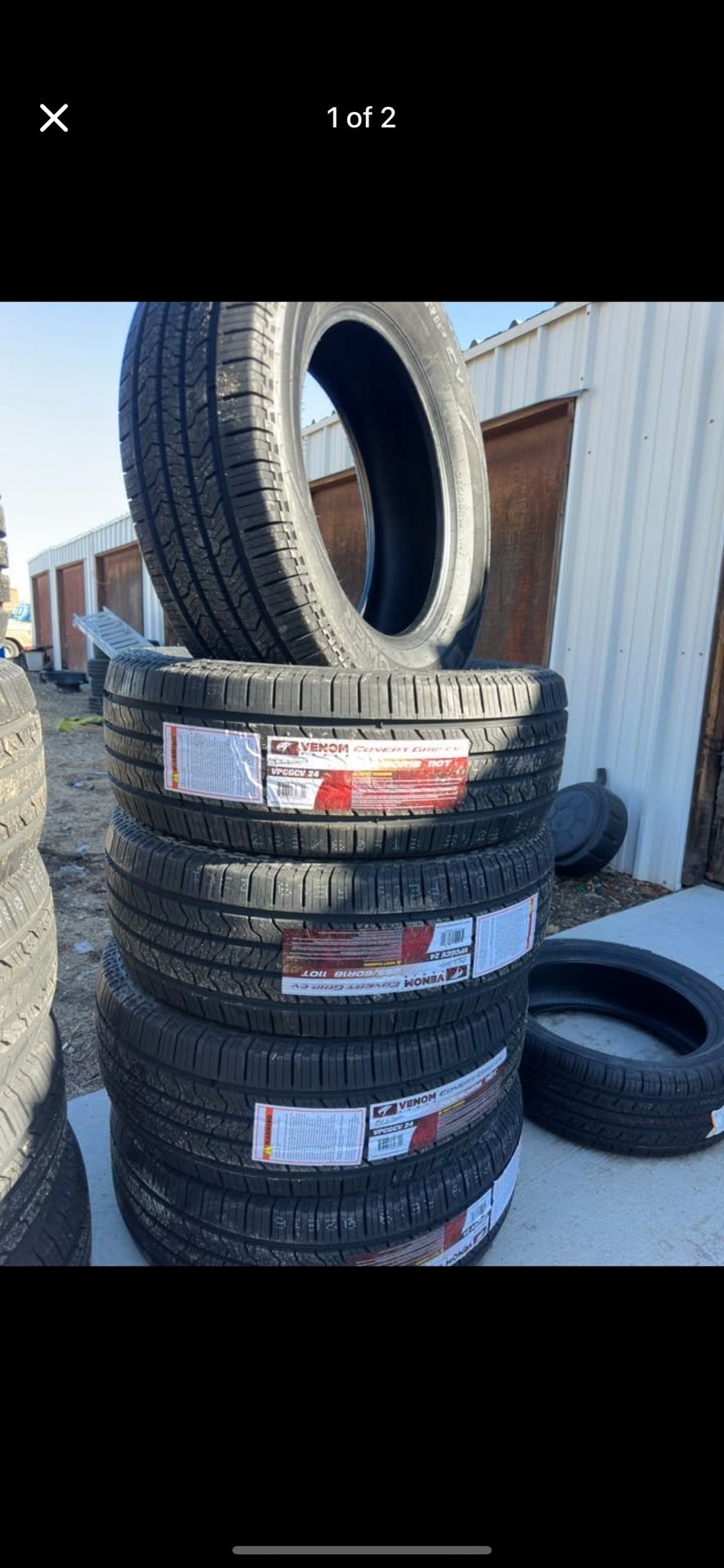 265/60/18 Venom Covert Grip CV 110 Tires