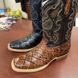 Botas Vaqueras de piel para hombre