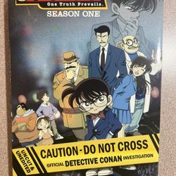 Used DVD Set “Case Closed” One Truth Prevails Season One 