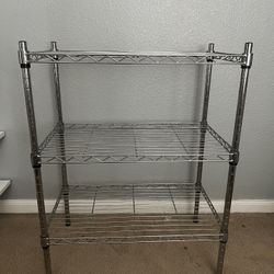 Metal shelf