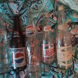 Vintage Pepsi Bottles 