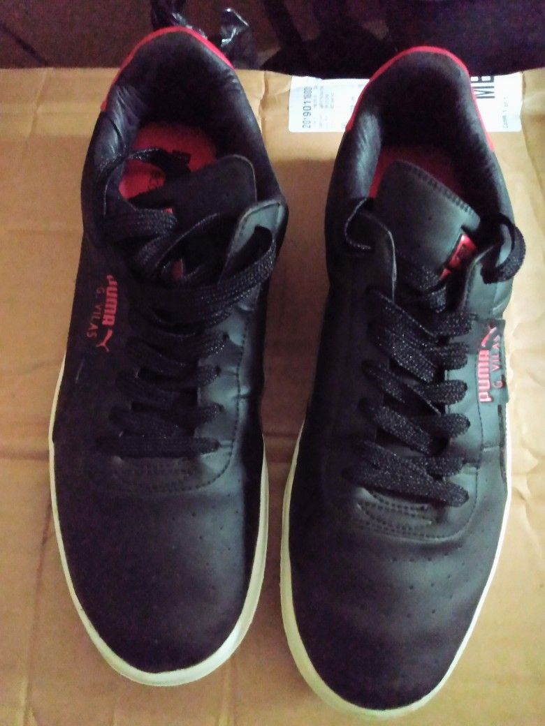 PUMA G VILAS SHOES LEATHER SIZE 12 MENS