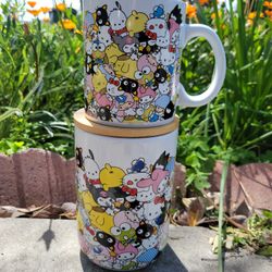 Hello Kitty Jar And Mug 
