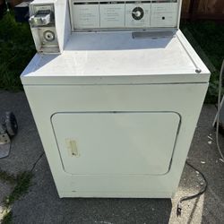 Coin Drop Waher And Dryer Machines