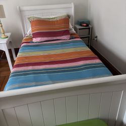 Pottery barn Twin Bed