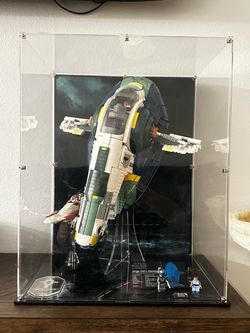 LEGO UCS Jango Fett Firespray 75409 + Obi-Wan Ship + Limited Edition Wicked Brick Case (#016/500)