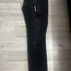 Black Tag Purple Jeans