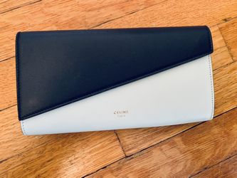Celine Diagonal Flat Wallet