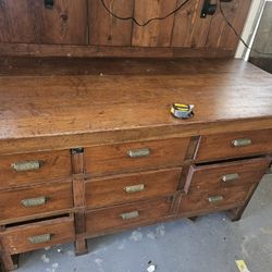 Antique Workbench 62 Inches Long