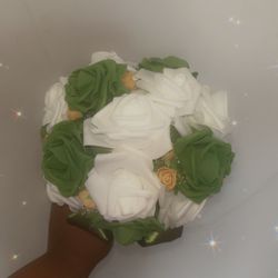 Wedding Bouquet & Bride