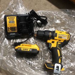 Dewalt 20v Brushless Drill + Batery + Charger