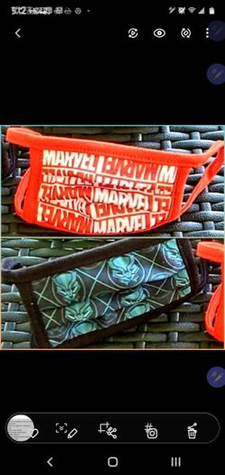 Marvel Cloth Youth Face Masks 2-Pack