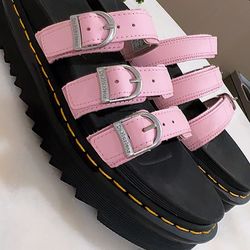 Dr. Martens Pink Blaire Slide Sandal