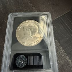 Eisenhower Uncirculated Authenticated Dollar