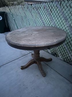 Wood table