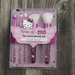 The Crème Shop x Hello Kitty Make Up Brush Set