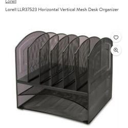 Horizontal Vertical Mesh Desk Organizer With Many Uses In Garage And Kitchen Also
