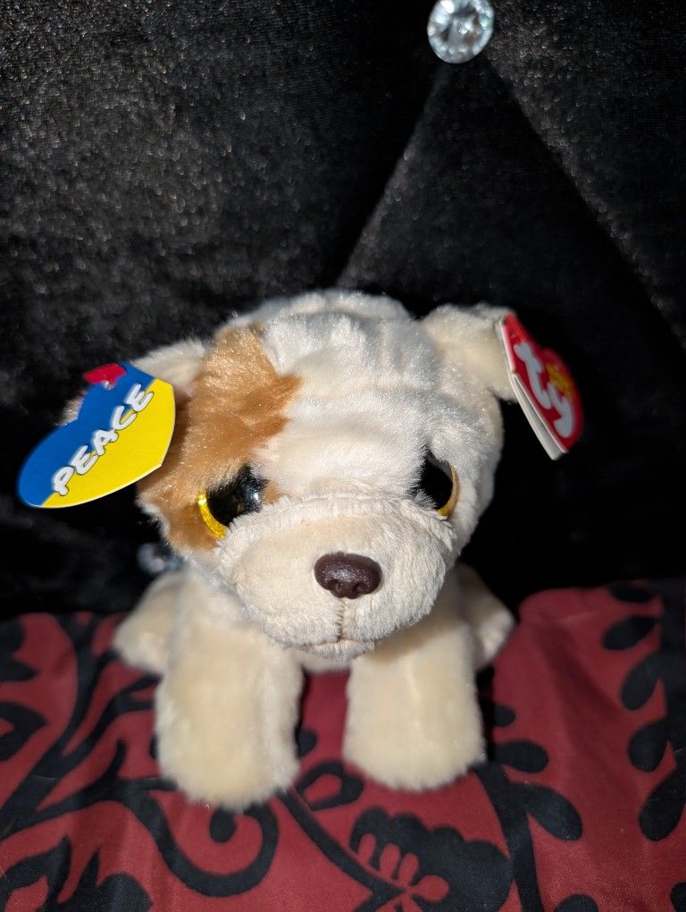 TY Original Beanie Babies "Houghie" Ukraine Support Special