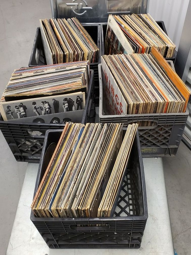 5 Crates Of Assorted Vinyl
