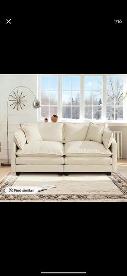 Brand new love seat beige
