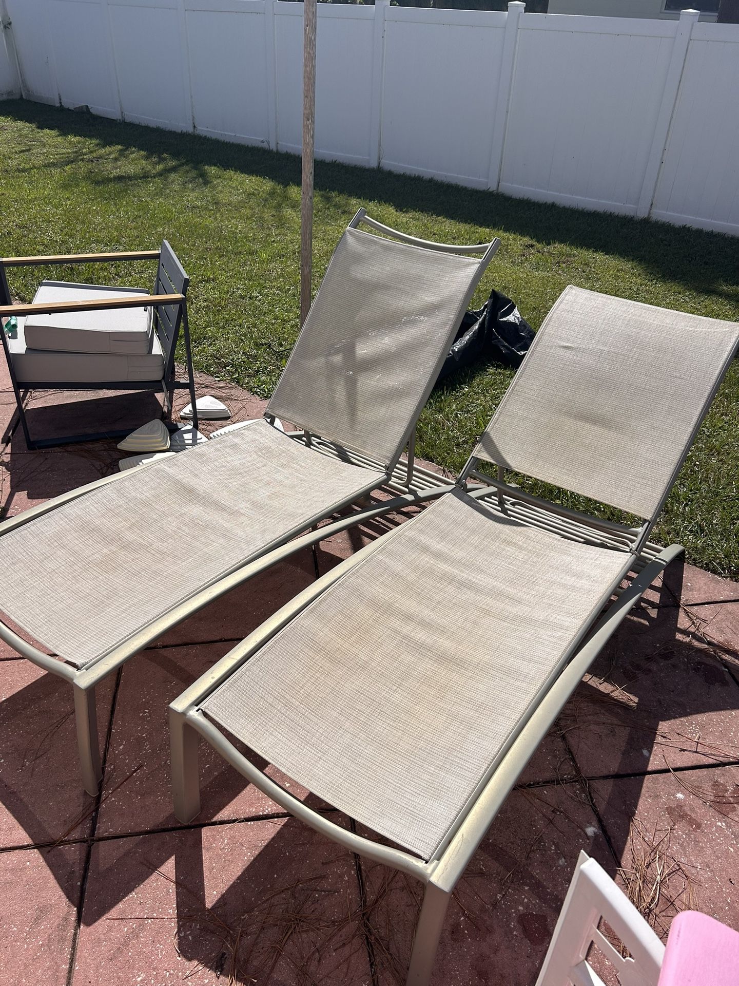 Adjustable Pool Chairs