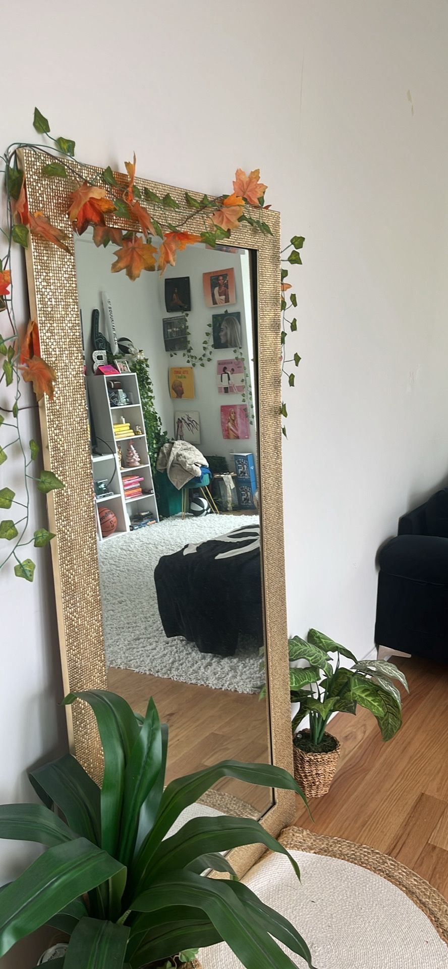 Gold Full Length Mirror 