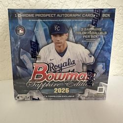2025 Topps Bowman Sapphire Edition 