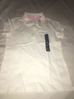 Blusa para niña para uniforme