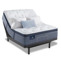 King Size Mattress Serta Perfect Sleeper Pillow Top 14” Inches New From Factory Wrapped in Plastic Same Day Delivery 
