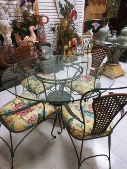 $399.00 Table + 4 Chairs Brand New