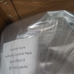 2 Way Humidity Control Packets. Sold in packs of 400 pieces.