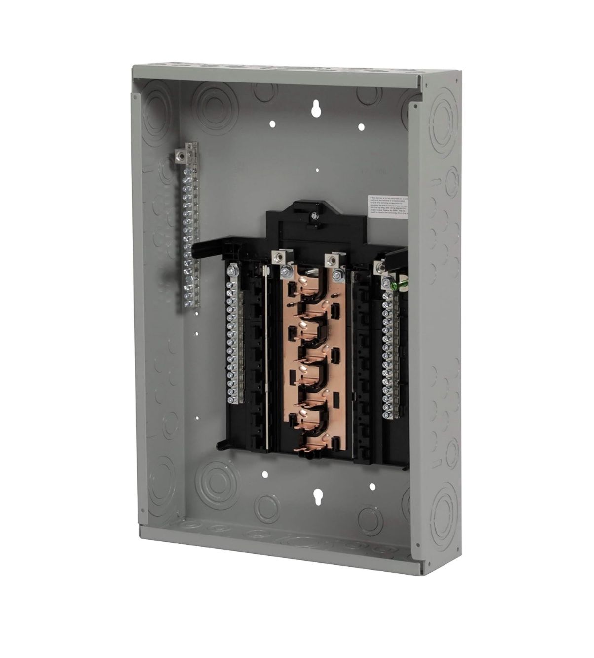 PN Series 125 Amp 16-Space 32-Circuit Main Lug Plug-On Neutral Load Center Indoor with Copper Bus