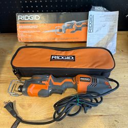 RIDGID Thru Cool 6 Amp Corded 1-Handed Orbital Reciprocating Saw