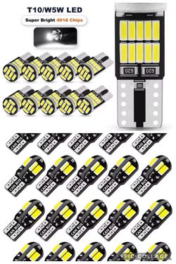 T10 W5W Interior 2 Different Types Led Bulbs •Only Sold (7)$5