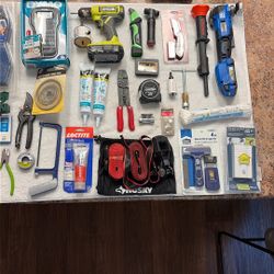MISCELLANEOUS ITEMS & VARIOUS TOOLS