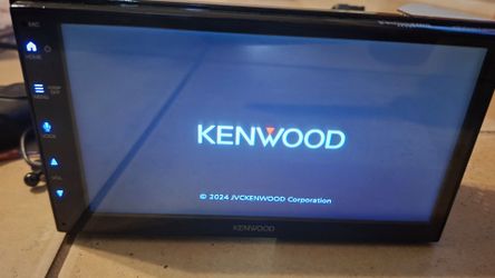 Kenwood double din with phone mirroring android auto apple carplay