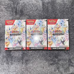 Prismatic Evolutions Booster Bundle  - Sealed (Pokémon) 