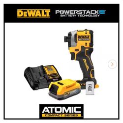 Impact Dewalt And Battery Charger 
