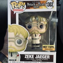 Zeke Yeager Funko Pop Attack On Titans