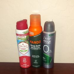 Mens Deodorant- $5 Each-x Streets Ray and Higley 