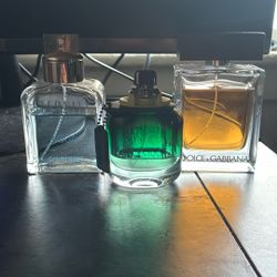 Eternity,coach, And Dolce Gabbana