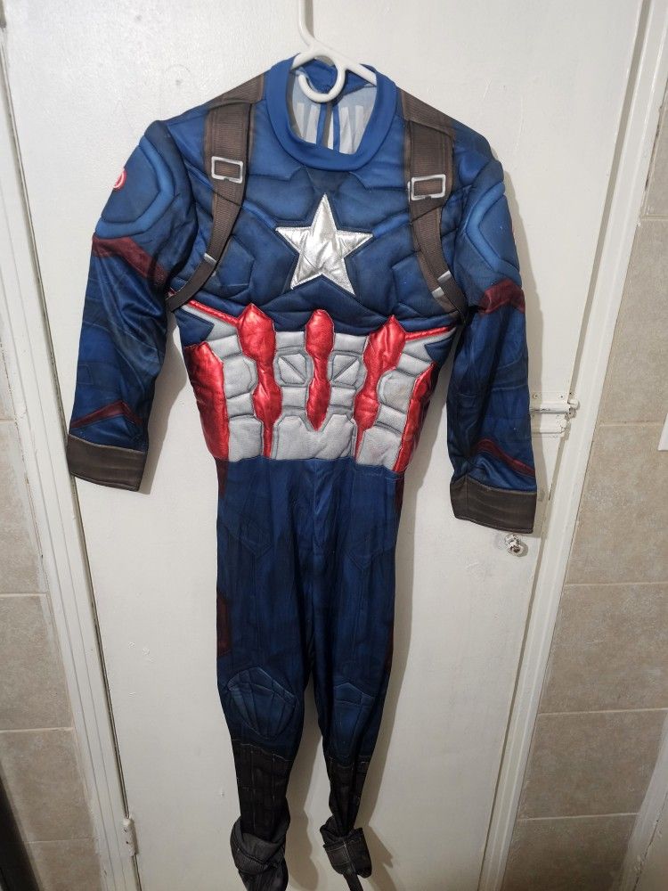 Boys Captain America Costume