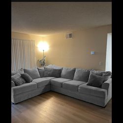 Gray Sectional Couch Sofa Delivery Available
