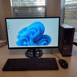 FAST DELL/8GB Ram/128GB SSD/Windows 11/Office/Monitor/Keyboard/Mouse/Warranty