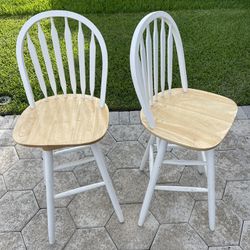 Rotating Wooden High Chairs