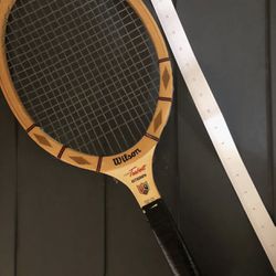 Vintage Wilson Autograph Tony Trabert Tennis squash Racket 